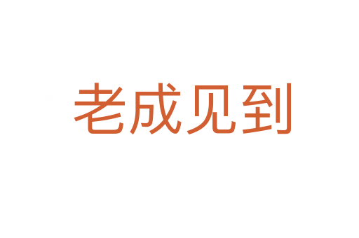 老成见到