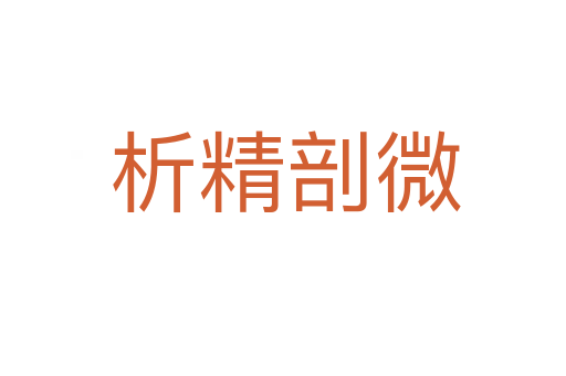 析精剖微