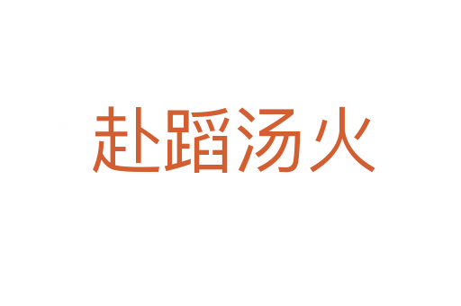 赴蹈汤火