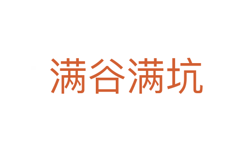 满谷满坑