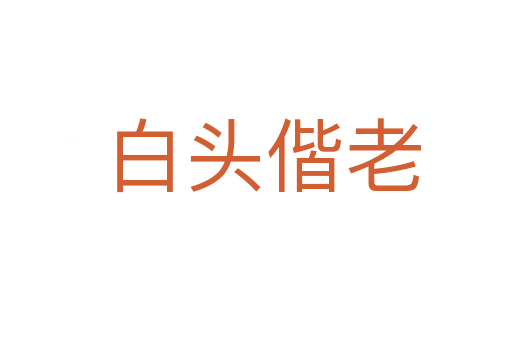 白头偕老