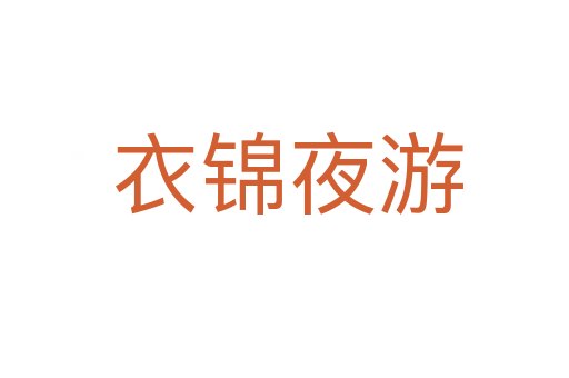 衣锦夜游
