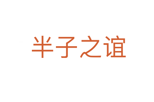 半子之谊