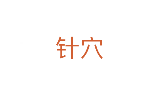 针穴