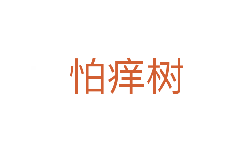 怕痒树