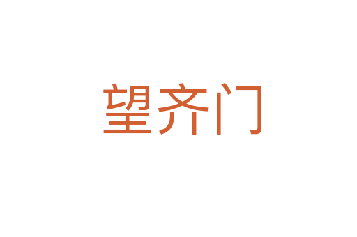 望齐门