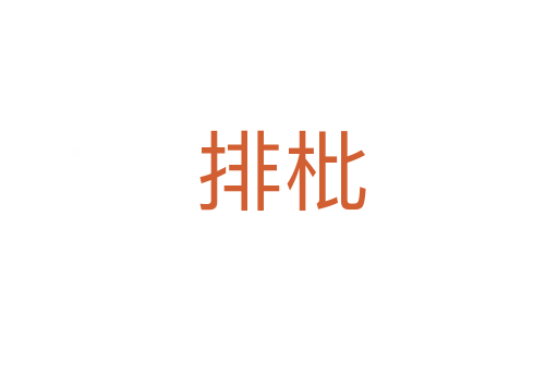 排枇