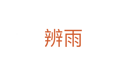 辨雨