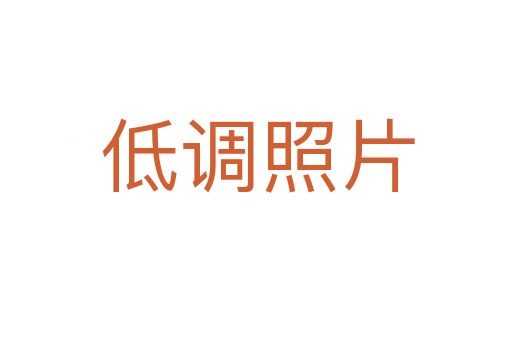 低调照片