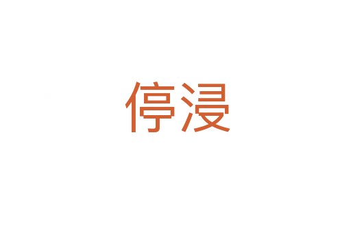 停浸