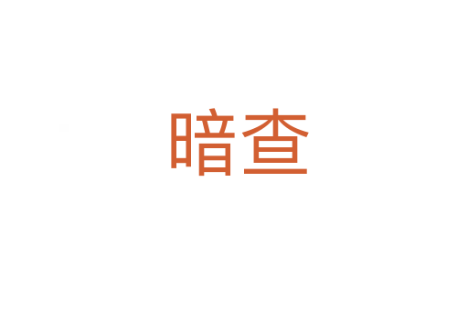 暗查