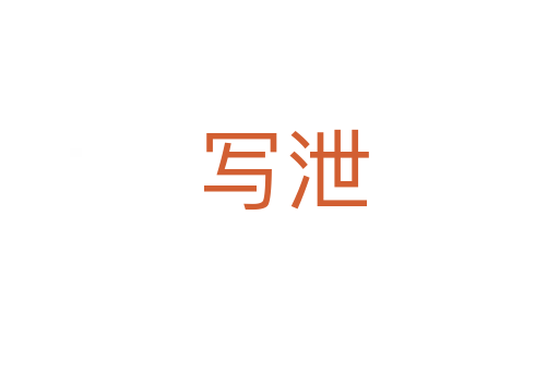 写泄