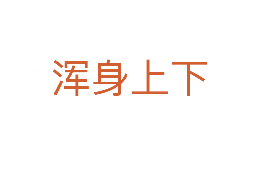 浑身上下
