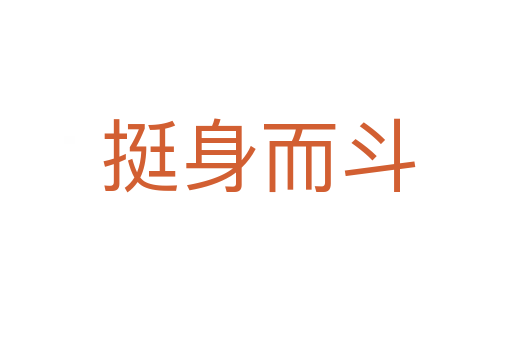 挺身而斗