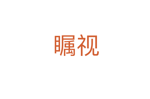 瞩视