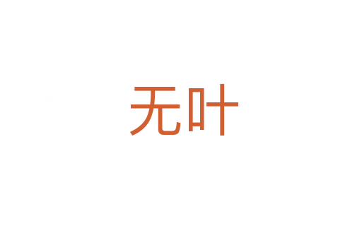 无叶