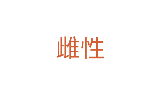雌性