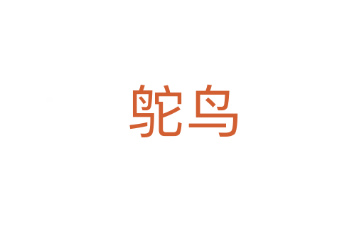 鸵鸟