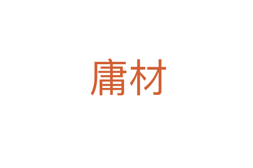 庸材