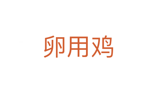卵用鸡